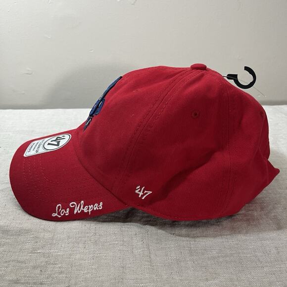 Worcester Red Sox Hat Cap‎ Woman’s ‘47 Brand Adjustable Red Rocket Woosox - Picture 2 of 7